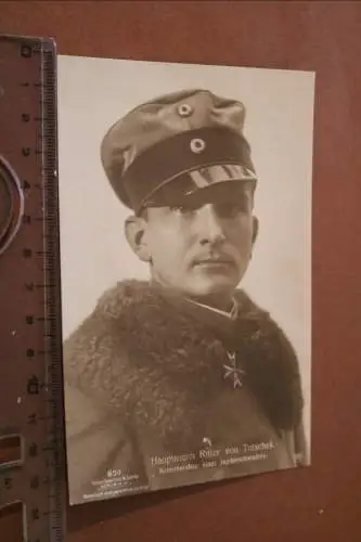 alte Sanke Karte 650 Hauptmann Adolf Ritter von Tutschek