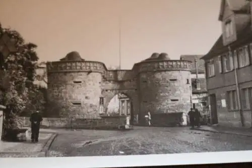 tolles altes Foto - Jerusalemer Tor  Bündingen - 50er Jahre ?