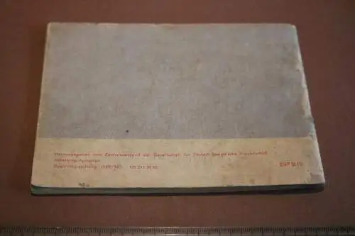tolles altes Sammelheft für die Sondermarken 1967 -  DDR 