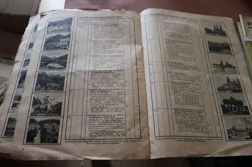 toller alter Reisekatalog Reisekalender - Siemer Reisen 1930 München 