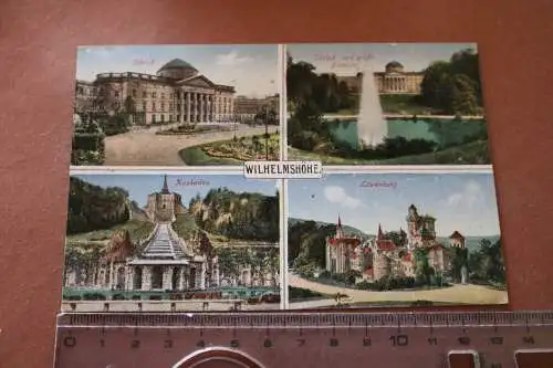 tolle alte Karte - Wilhelmshöhe Ansichten  1927