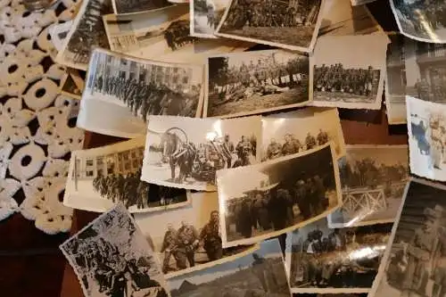 60  alte Fotos Soldaten und Verbündete  Russland ??  Inf.Regt. 663, 399. InfDiv