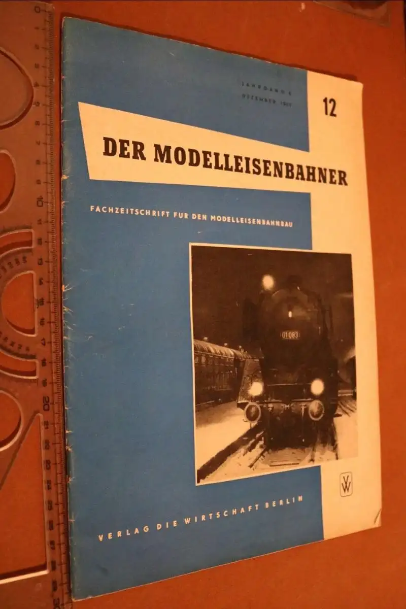 altes Heft - Der Modelleisenbahner Fachzeitschrift  Dezember 1957