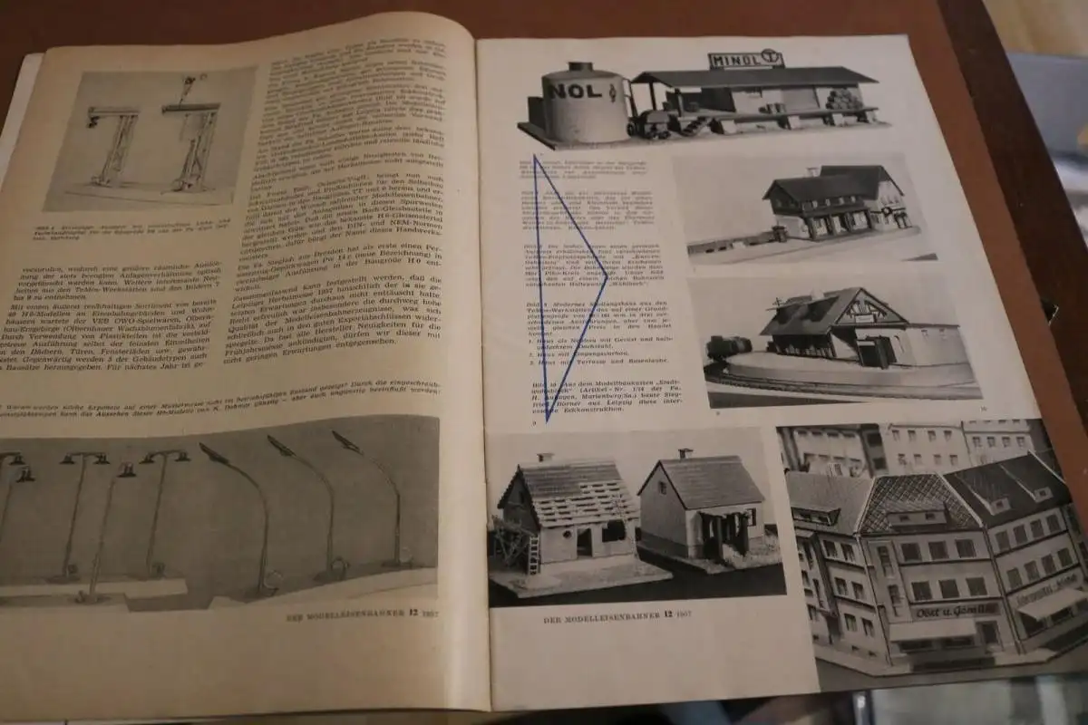 altes Heft - Der Modelleisenbahner Fachzeitschrift  Dezember 1957