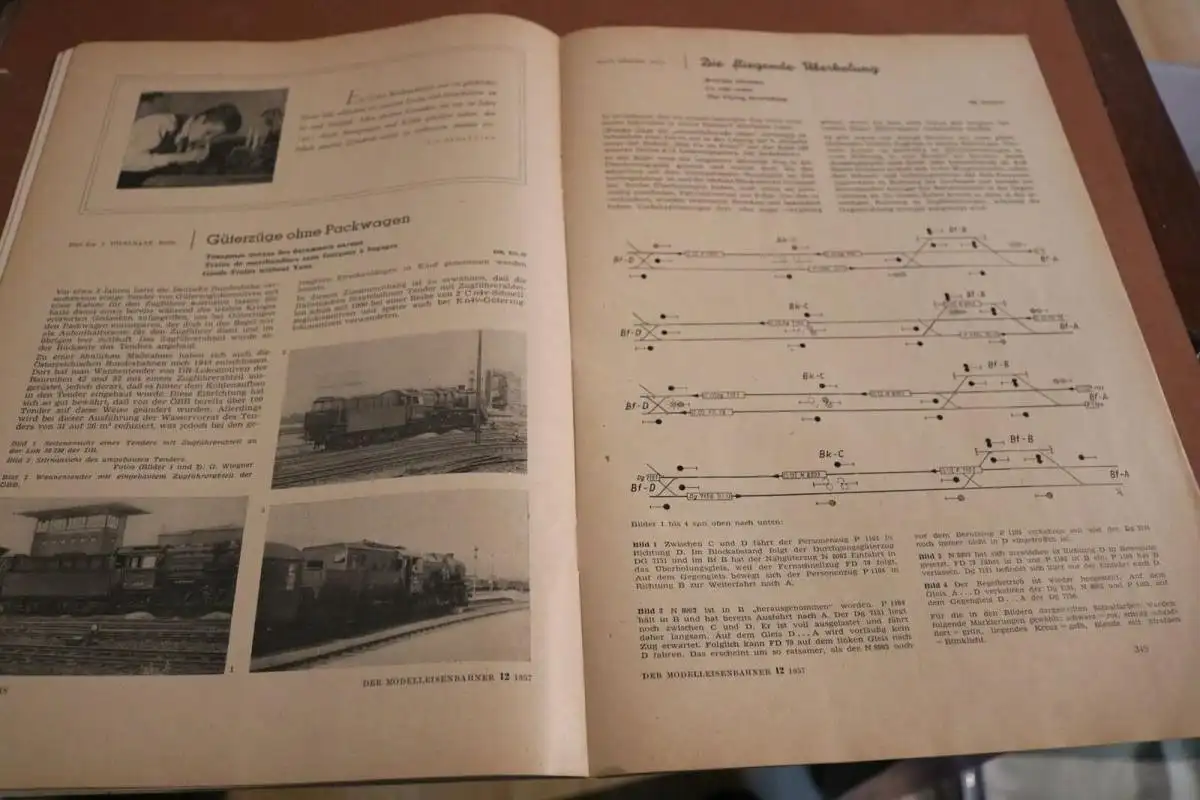 altes Heft - Der Modelleisenbahner Fachzeitschrift  Dezember 1957