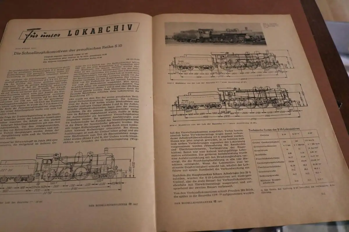 altes Heft - Der Modelleisenbahner Fachzeitschrift  Dezember 1957