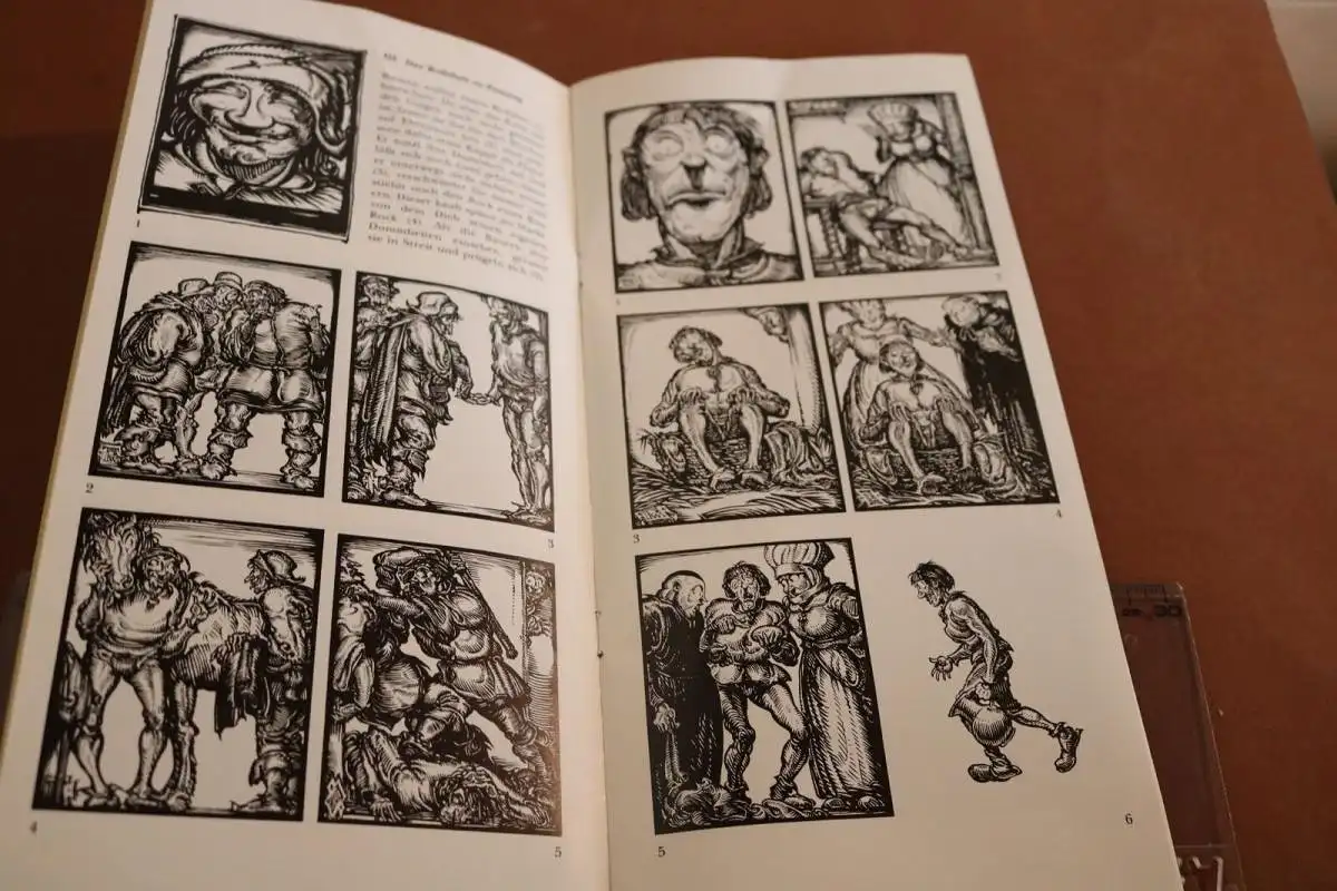 altes Heft - Der Narren-Spiegel - Sonderausstellung  des A. Paul Weber-Museum 