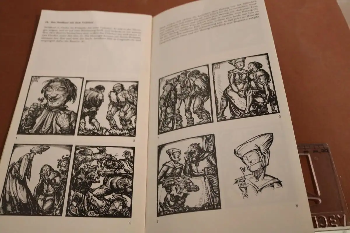 altes Heft - Der Narren-Spiegel - Sonderausstellung  des A. Paul Weber-Museum 
