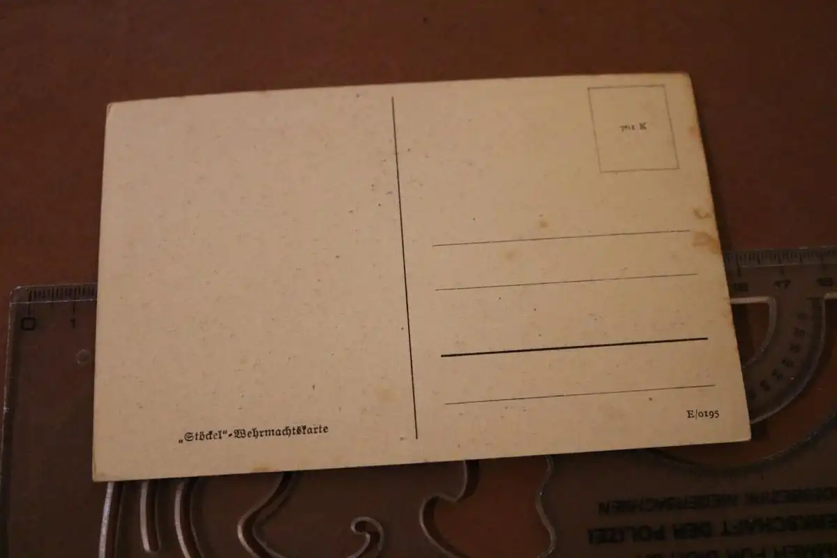 tolle alte Karte Minensuch-  und Räumboote 