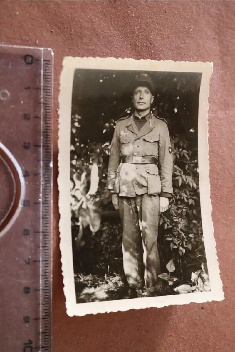 altes Foto - Portrait eines Soldaten - Südfront