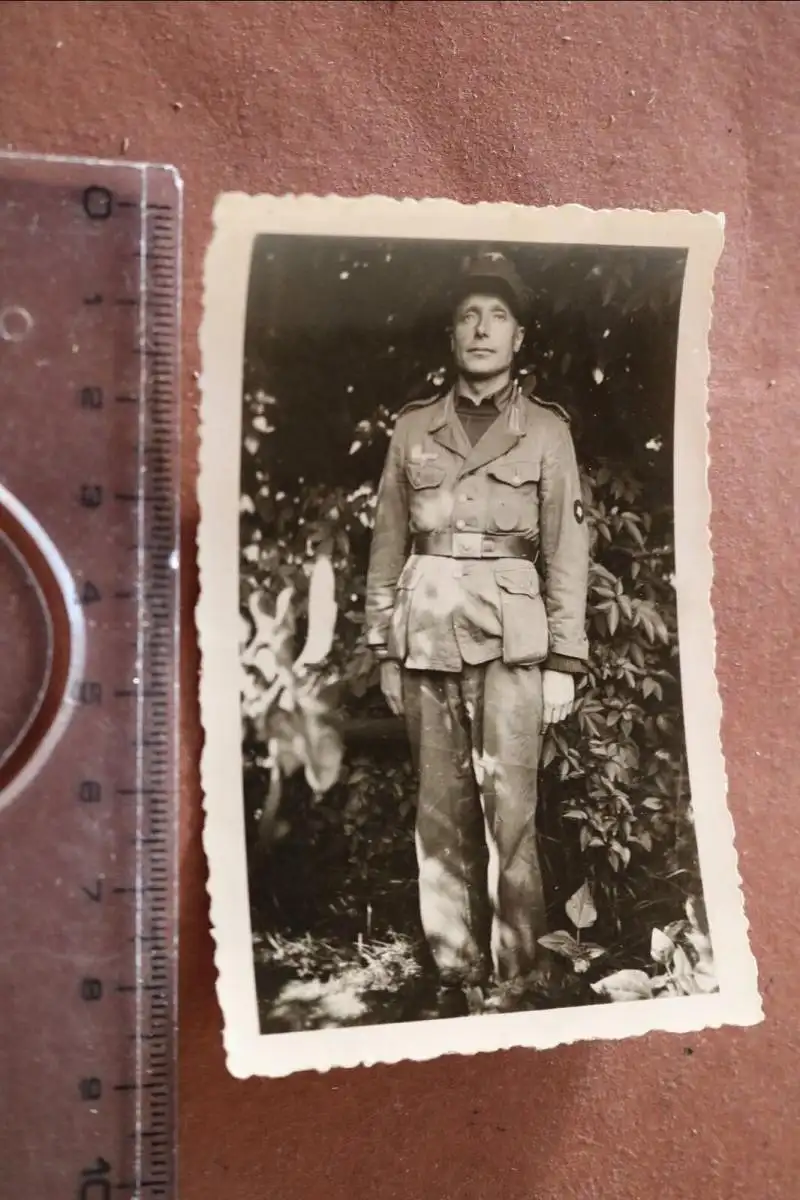 altes Foto - Portrait eines Soldaten - Südfront 