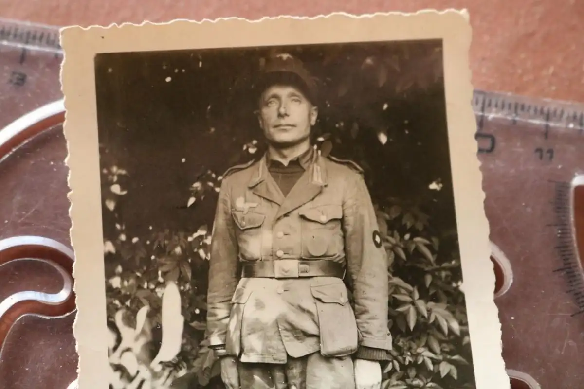 altes Foto - Portrait eines Soldaten - Südfront 