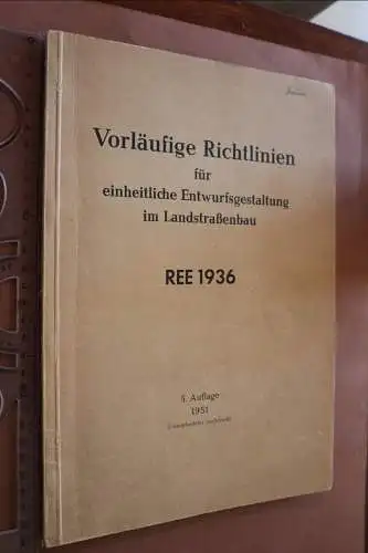 altes Heft - vorläufige Richtlinien einheitliche Entwurfgestaltung Landstraßenba