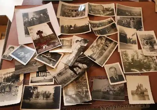 26 alte Fotos - Personen - Soldaten - usw.  30-70er Jahre