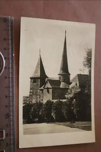 alte Karte - Michaeliskirche - Fulda 1942