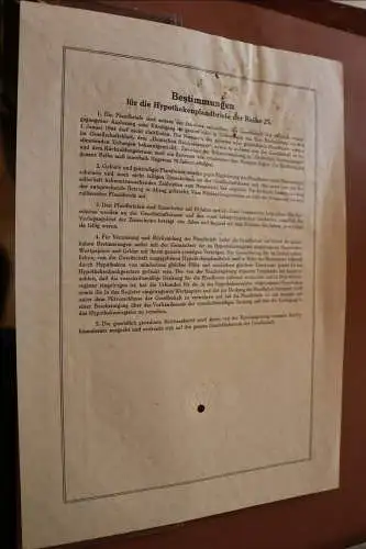 alter Hypothekenpfandbrief Sächsische Bodencreditanstalt 1938