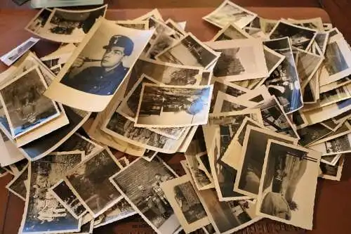 220 alte Fotos Soldaten - vers. Einheiten - West Ostfront usw. 