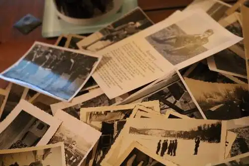 220 alte Fotos Soldaten - vers. Einheiten - West Ostfront usw.