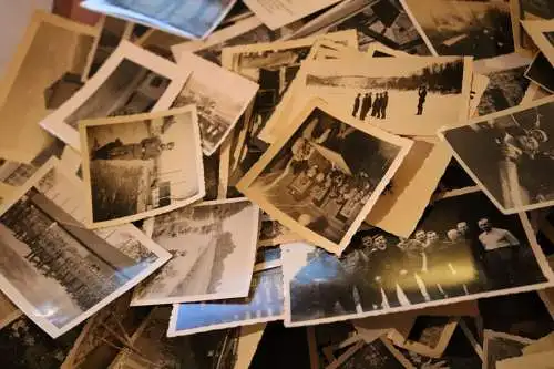 220 alte Fotos Soldaten - vers. Einheiten - West Ostfront usw.