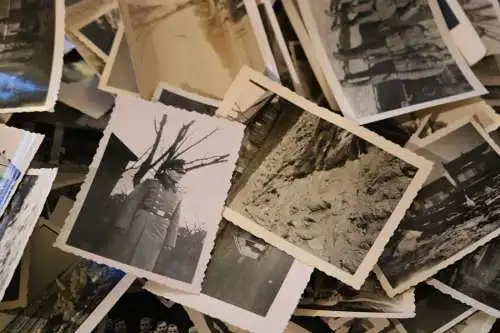 220 alte Fotos Soldaten - vers. Einheiten - West Ostfront usw.