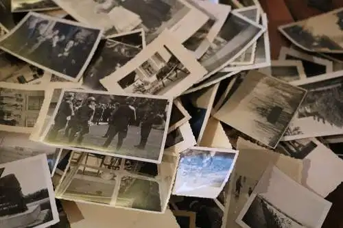 220 alte Fotos Soldaten - vers. Einheiten - West Ostfront usw. 