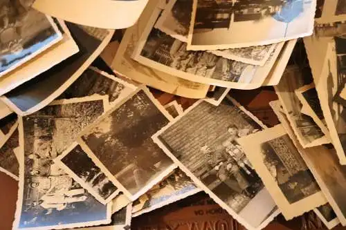 220 alte Fotos Soldaten - vers. Einheiten - West Ostfront usw. 