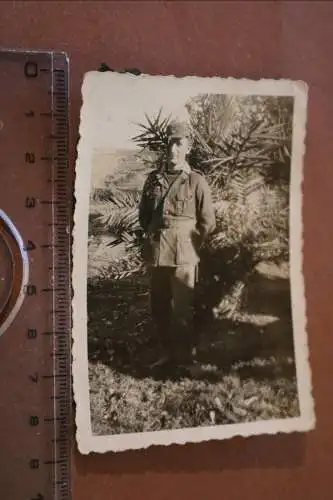 altes Foto - Portrait Soldat Uniform Südfront