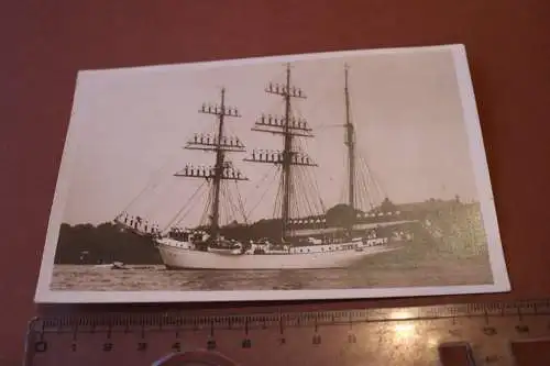 tolles altes Foto Segelschulschiff Niobe ???