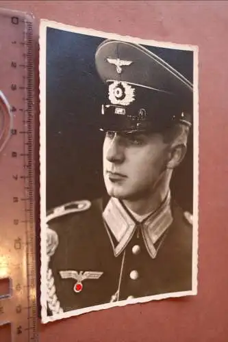 tolles altes Portrait eines Soldaten Schützenschnur Wuppertal - 1940