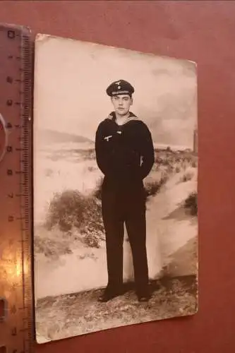 tolles altes Portrait eines Matrosen Kriegsmarine