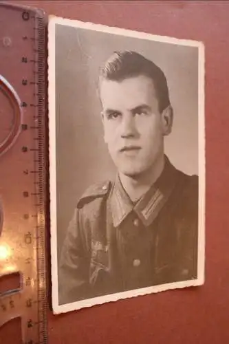 tolles altes Portrait eines Soldaten 