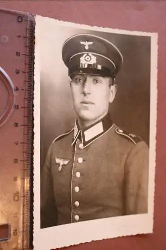 tolles altes Portrait eines Soldaten 14. Inf.Regt. ??? Konstanz