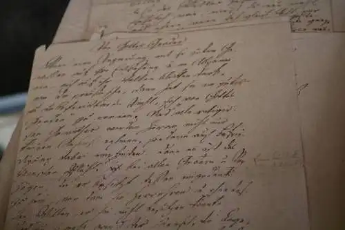 sehr alte Briefe ?? Texte handschriftliche - 1877 ??? u. Rechnung Hotel Smolensk