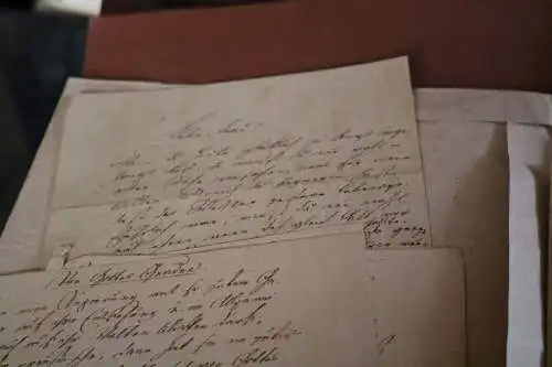 sehr alte Briefe ?? Texte handschriftliche - 1877 ??? u. Rechnung Hotel Smolensk
