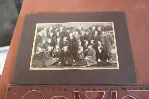 tolles altes Klassenfoto ? Mädchenschule ?  Hamburg 1935