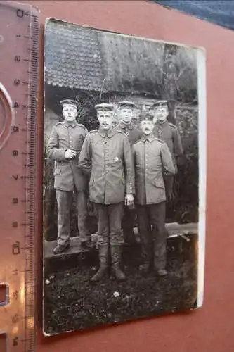 Altes Foto - Gruppe Soldaten  einer mit EK I - nach Verleihung ???