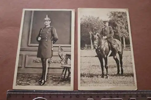 zwei alte Karten  Unser Hindenburg 