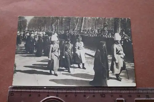 alte Karte Beisetzung der Kaiserin Auguste Viktoria Trauermarsch 