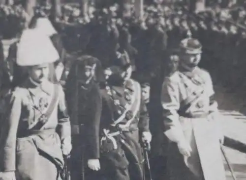 alte Karte Beisetzung der Kaiserin Auguste Viktoria Trauermarsch 
