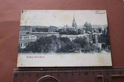 tolle alte Karte  Aachen Burtscheid 1905