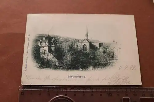 tolle alte Karte Ansicht Maulbronn - 1899