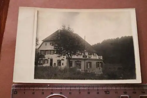 tolles altes Foto Gebäude Conditorei Café - HInterzarten ? 1913