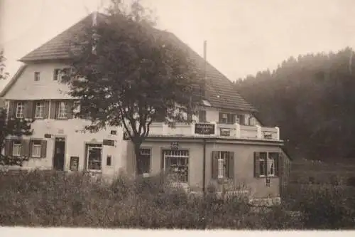 tolles altes Foto Gebäude Conditorei Café - HInterzarten ? 1913