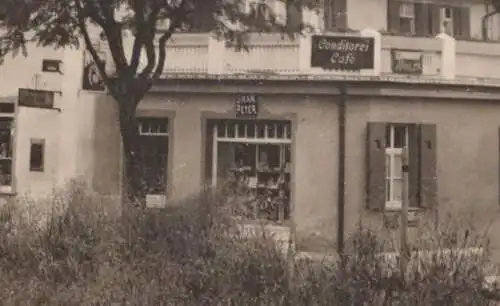 tolles altes Foto Gebäude Conditorei Café - HInterzarten ? 1913