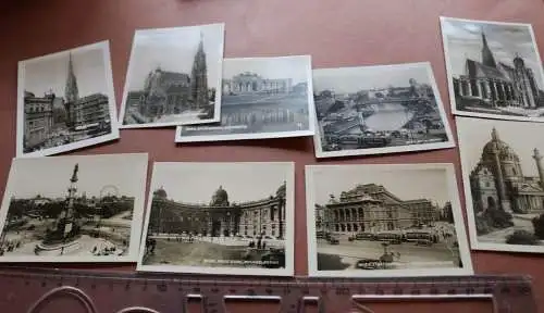alte Kleinbildserie - Wien   - 30-40er Jahre ?? 9 Stück 