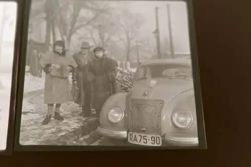 zwei tolle alte Negative - Oldtimer IFA F9 ???? 