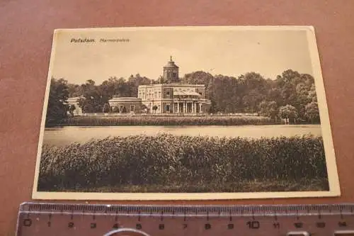 tolle alte Karte - Potsdam Marmorpalais  30-40er Jahre ??