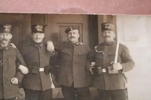 tolles altes Gruppenfoto - Soldaten Landsturm-Regiment 88 - Ort ??