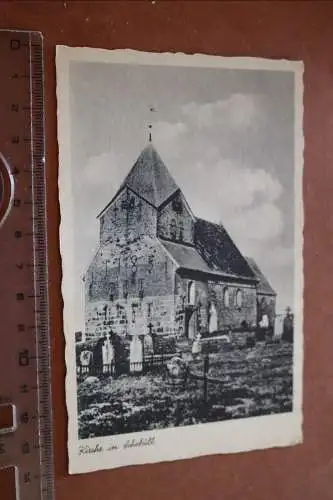 tolle alte Karte -  Kirche in Schobüll - Alter ???