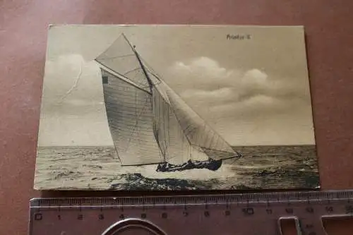 tolle alte Karte Segelschiff - Ariadue II - Breslau ?